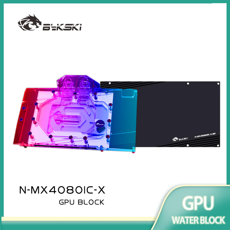 Rtx 4080 Water Cooling Block - Блок графического процессора Bykski для MAXSUN