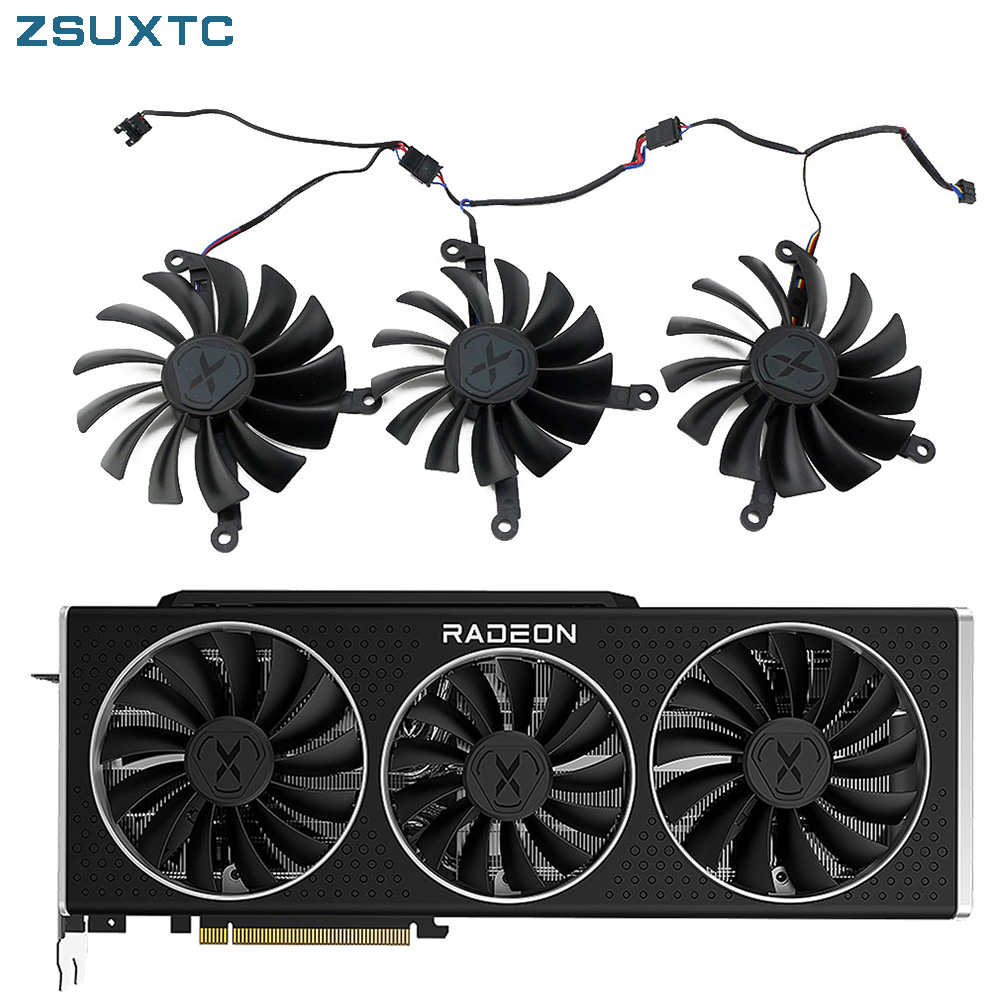Rx 6900 Xt 16Gb - Кулер CF9015U12D CF1015U12D 6900XT, вентилятор охлаждения