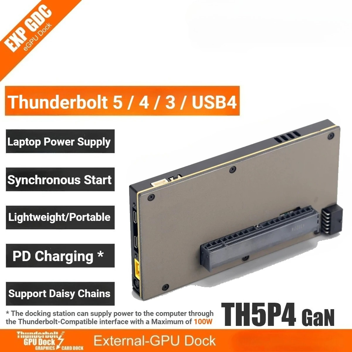 Gpu External Dock Egpu Thunderbolt 4 - Обновленная внешняя видеокарта TH5P4GaN для ноутбуков