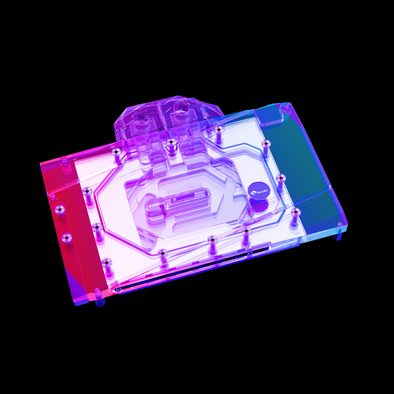 Rtx 4090 Water Block Full Cover - Водяной охладитель Bykski для INNO3D Geforce