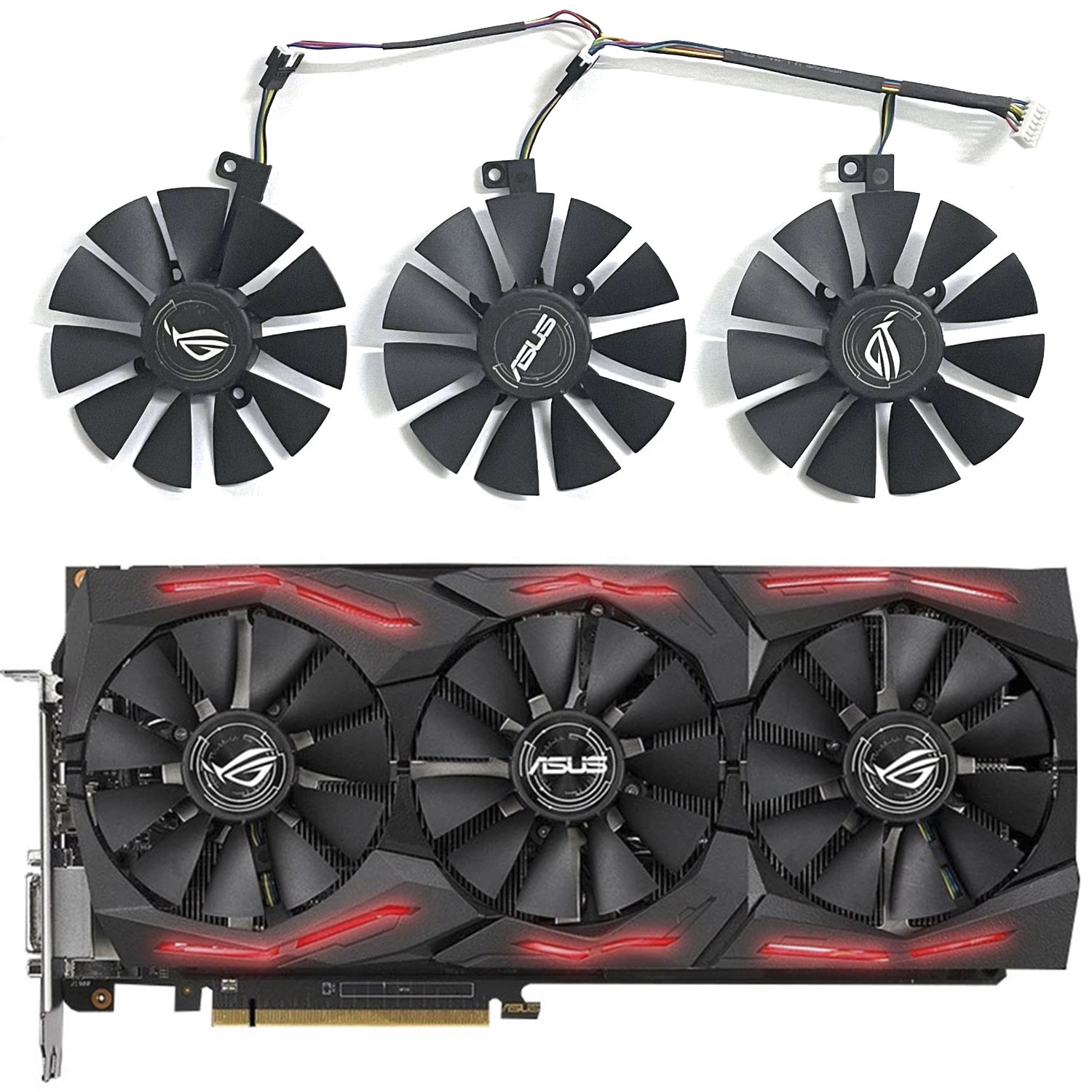 Rtx 3090 24Gb Gddr6X - Новый вентилятор охлаждения 87 мм PLD09210S12M