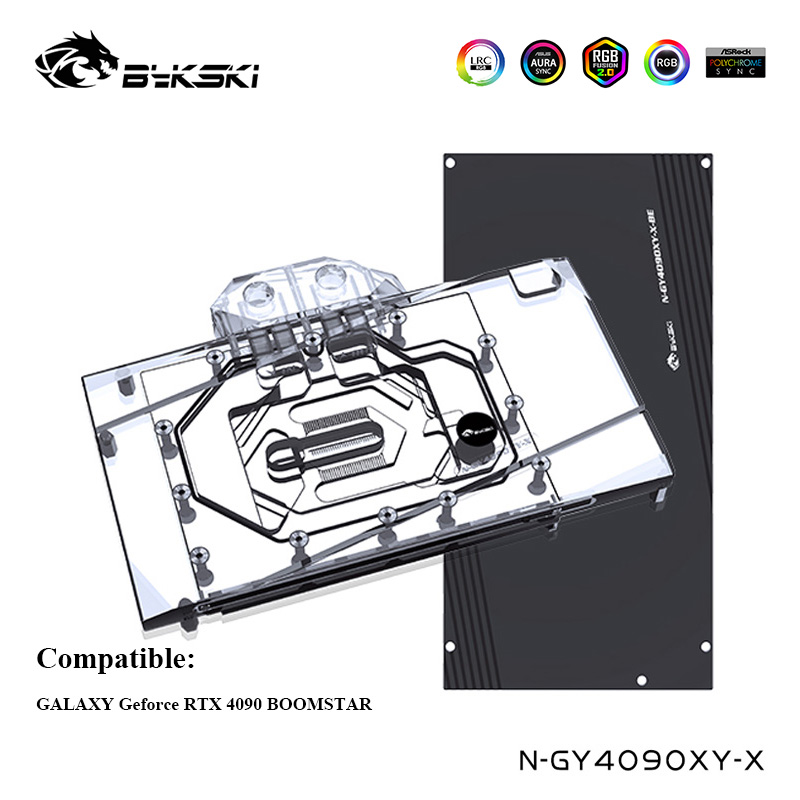 Кулер для воды Bykski с полным – обзор и цена Rtx 4090 Water Block Full Cover