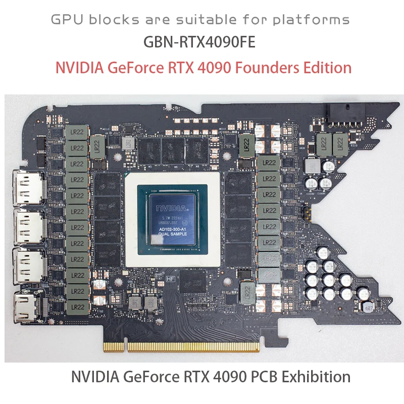 Блок охлаждения Granzon для ви – обзор и цена Rtx 4090 Water Block Full Cover