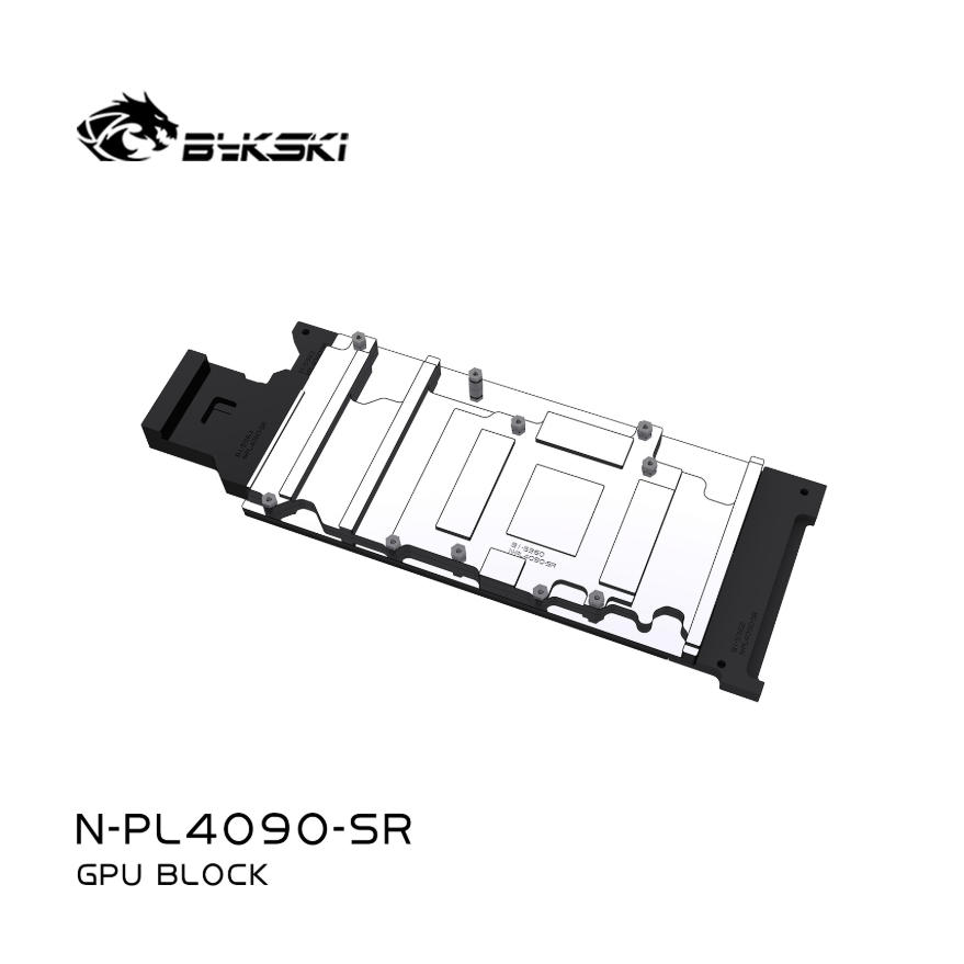 Металлический радиатор Bykski  – обзор и цена Rtx 4090 Water Block Full Cover
