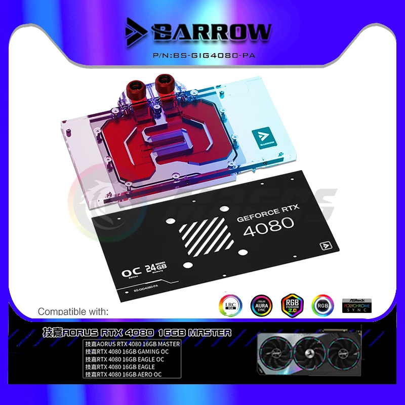 Водяной блок графического проц – обзор и цена Rtx 4080 Water Cooling Block