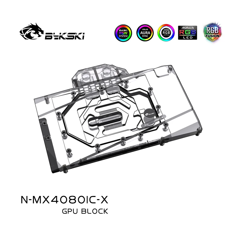 Блок графического процессора B – обзор и цена Rtx 4080 Water Cooling Block
