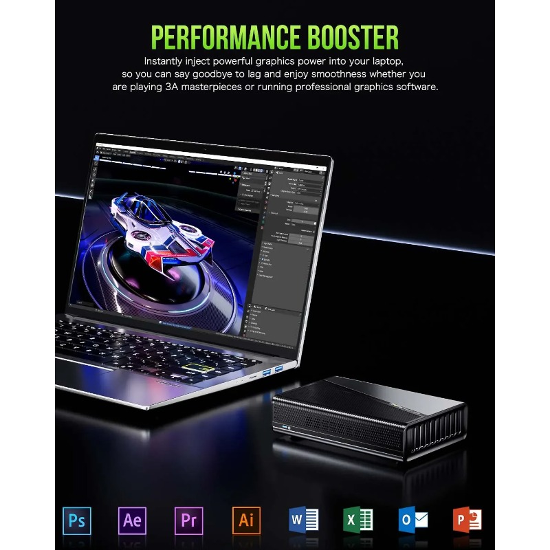 Док-станция Oculink eGPU G M K – обзор и цена Oculink Gpu Dock Station