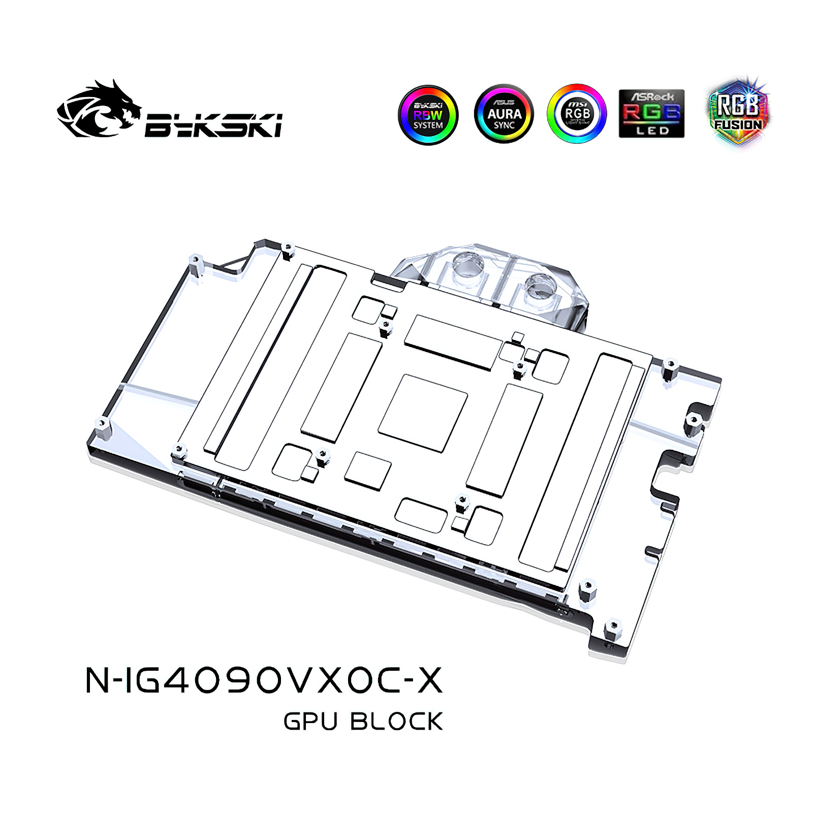 Полный блок водяного охлаждени – обзор и цена Rtx 4090 Water Block Full Cover