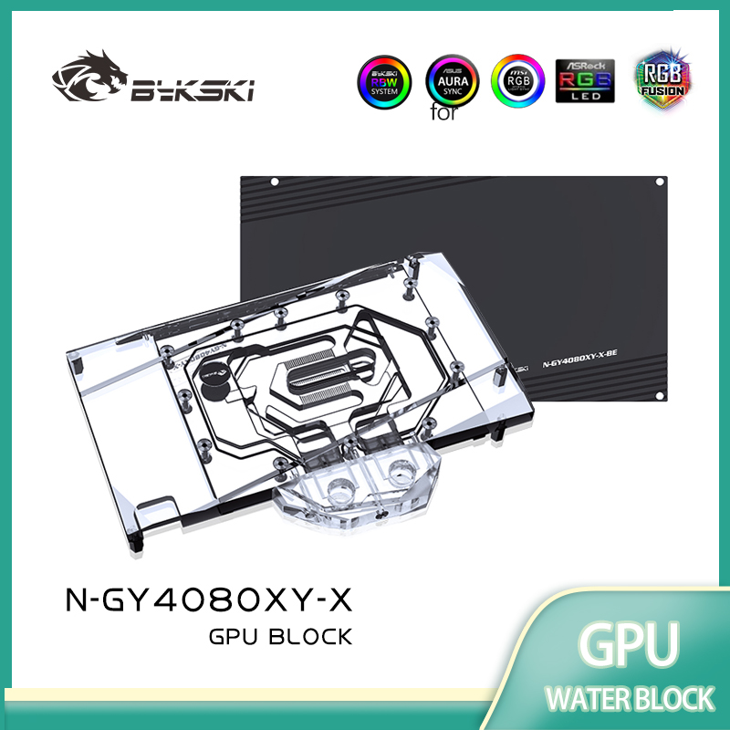 Блок охлаждения GPU Bykski N-G – обзор и цена Rtx 4080 Water Cooling Block
