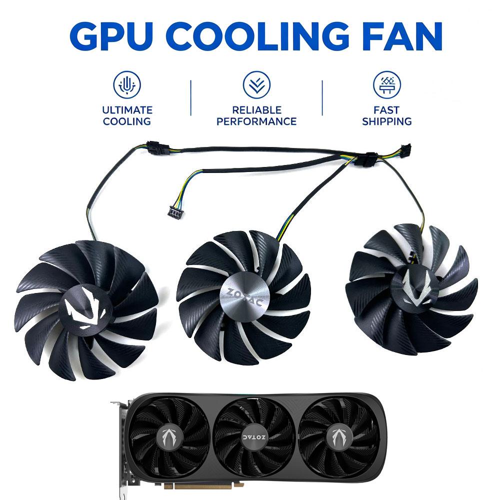 3 шт. НОВЫЕ охлаждающие вентил – обзор и цена Rtx 4070 Ti Super 16Gb