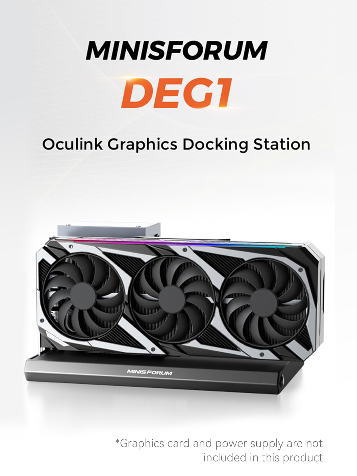 MINISFORUM DEG1 Внешняя док-ст – обзор и цена Oculink Gpu Dock Station