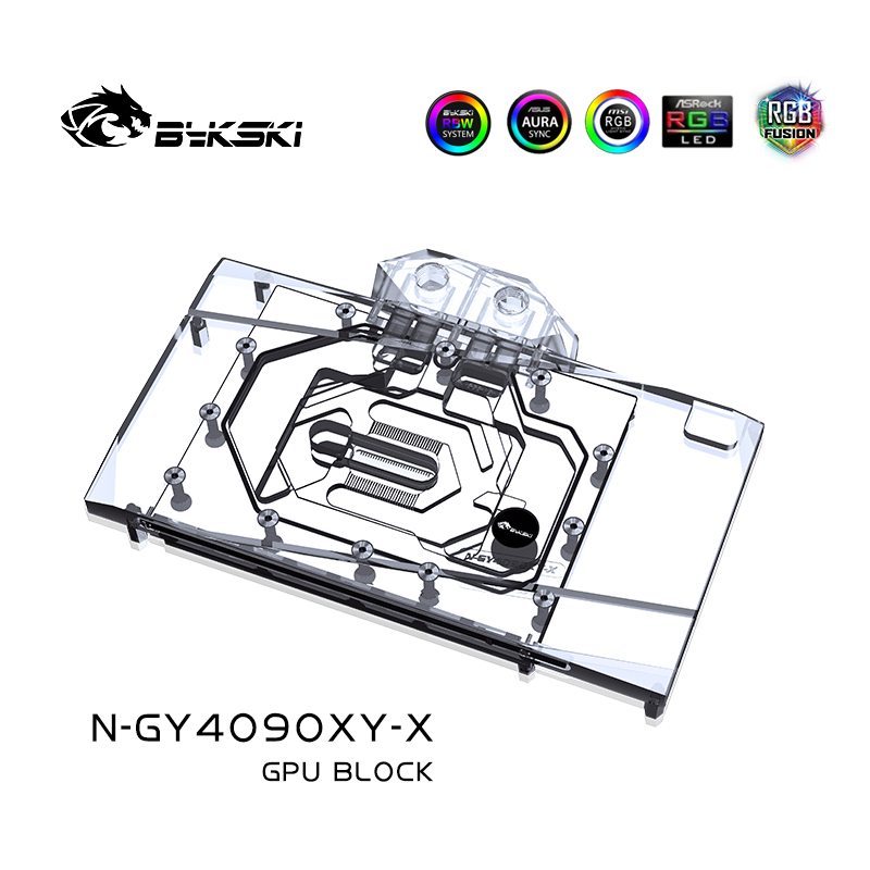 Блок графического процессора B – обзор и цена Rtx 4090 Water Block Full Cover