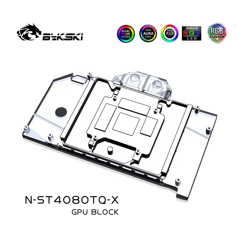 Водяной блок Bykski N-ST4080TQ – обзор и цена Rtx 4080 Water Cooling Block