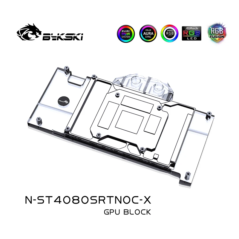 Блок водяного охлаждения Byksk – обзор и цена Rtx 4080 Water Cooling Block