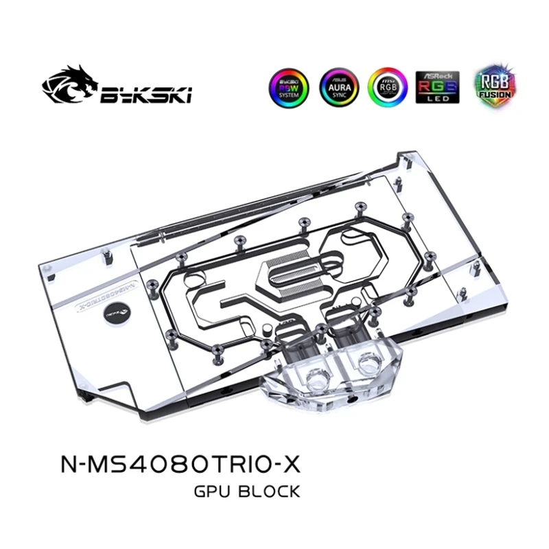Блок водяного охлаждения Byksk – обзор и цена Rtx 4080 Water Cooling Block