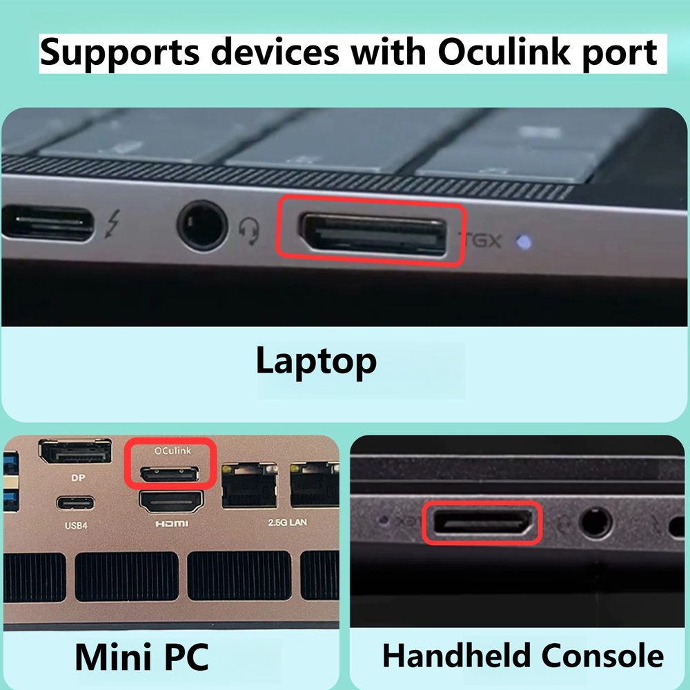 Док-станция Oculink / M.2 для  – обзор и цена Oculink Gpu Dock Station