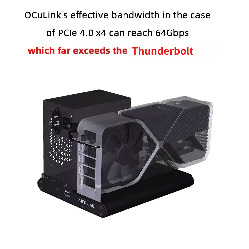Док-станция для внешней видеок – обзор и цена Oculink Gpu Dock Station