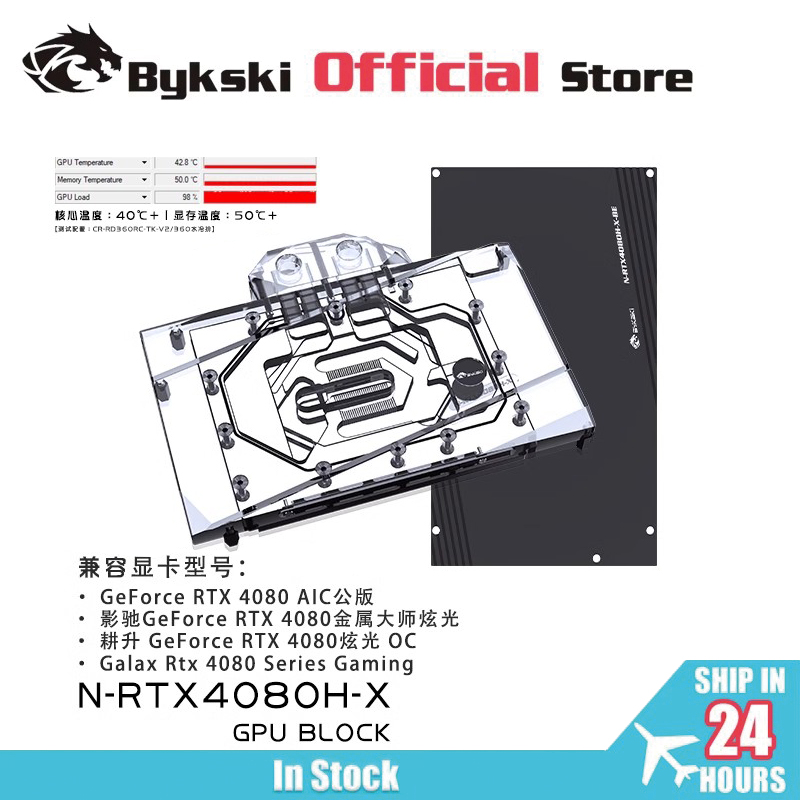 Блок графического процессора B – обзор и цена Rtx 4080 Water Cooling Block