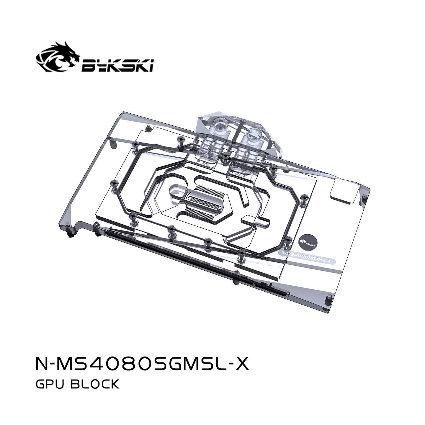 Водяной блок Bykski для MSI Ge – обзор и цена Rtx 4080 Water Cooling Block