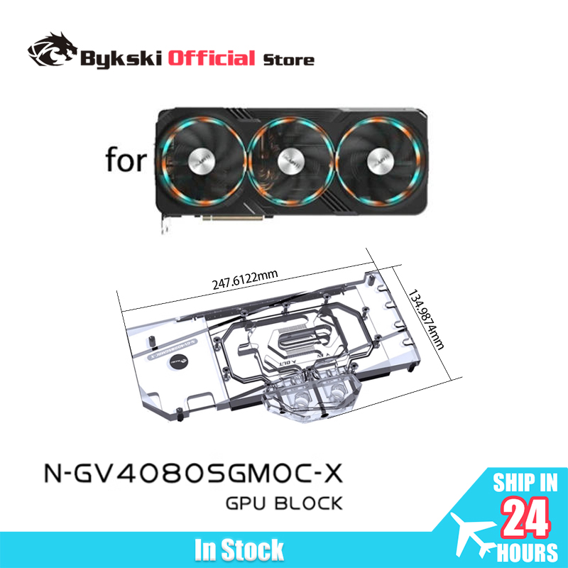 Блок водяного охлаждения Byksk – обзор и цена Rtx 4080 Water Cooling Block